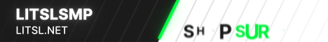 Minecraft server banner for LitslSMP