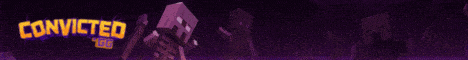 Minecraft server banner for ConvictedGG