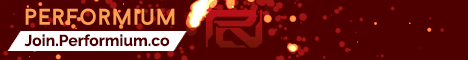 Minecraft server banner for Performium