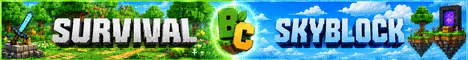Minecraft server banner for BrasilCraft