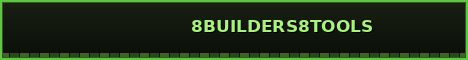 8builders8tools banner