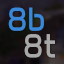 Minecraft server icon for 8b8t.net