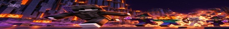Minecraft server banner for Universal SMP