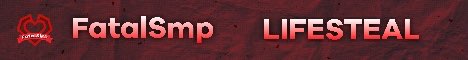 Minecraft server banner for FatalSmp