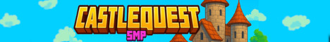 Minecraft server banner for CastleQuest SMP